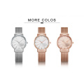 Watch women's casual fashion custom quartz watch crystal design ladies gift net with custom own logo